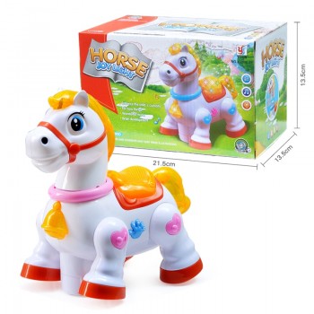 Electric Cartoon horse toy dancing, Baby Learning To Crawl Educational Toys With Music Light Infant  Baby Educational Toys YIJUN