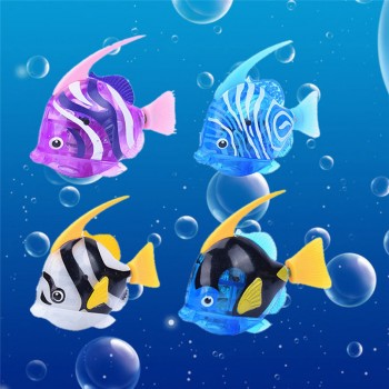 Bath Toys Attractive Swimming Robot Fish Activated In Water Magical Electronic Fun Funny Gadgets Interesting Toys For Children20