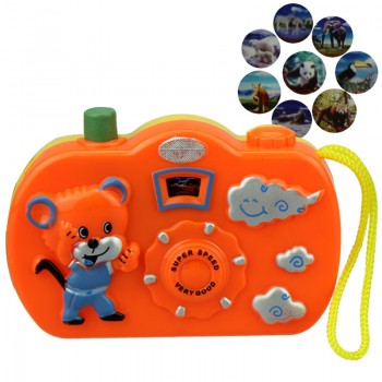 1pc Light Projection Camera Kids Educational Toys for Children Baby Gifts Animals World Random Color No Need To Install Battery