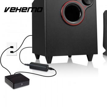 Vehemo 3.5mm Audio Cable Black Ground Loop Noise Isolator Noise Filter Home Stereo System Noise Isolator Home Cars Premium