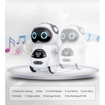 Robot toy intelligent talking Speech Dialogue Sensing Touch Multi-function Music Smart Mini Alloy Robot Kids Toy Gift D301212
