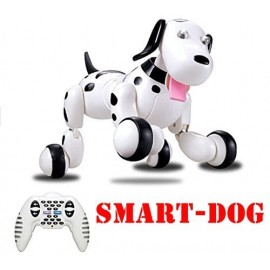 777-338 Birthday Gift RC zoomer dog 2.4G Wireless Remote Control Smart Dog Electronic Pet Educational Childrens Toy Robot toys