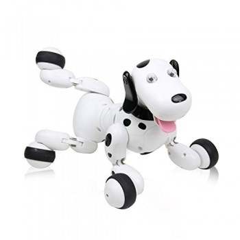 777-338 Birthday Gift RC zoomer dog 2.4G Wireless Remote Control Smart Dog Electronic Pet Educational Childrens Toy Robot toys