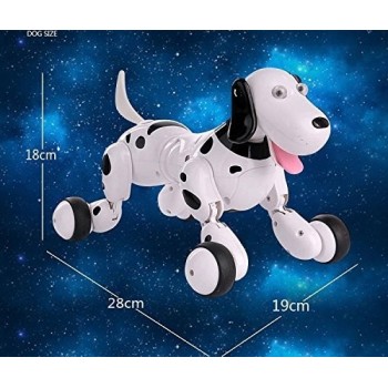777-338 Birthday Gift RC zoomer dog 2.4G Wireless Remote Control Smart Dog Electronic Pet Educational Childrens Toy Robot toys