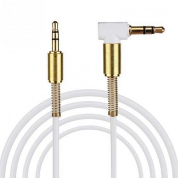 Hot Sale Audio Cable Gold Plating 3.5mm Male to Male Car Aux Auxiliary Cord Jack Stereo Audio Cable for Phone iPod MP3 #1024