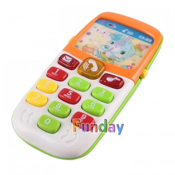 Electronic Toy Phone Kid Mobile Phone Cellphone Telephone Educational Learning Toys Music Baby Infant Phone Best Gift for kid