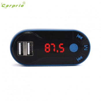 CARPRIE Hot Selling Bluetooth Wireless FM Transmitter MP3 Player Handsfree Car Kit USB TF SD Remote Gift Mar 23
