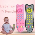 Baby Toys Music Mobile Phone TV Remote Control Early Educational Toys 3 languages Electric Numbers Remote Learning Machine Gifts