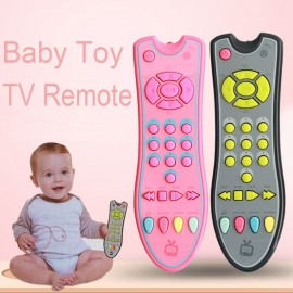 Baby Toys Music Mobile Phone TV Remote Control Early Educational Toys 3 languages Electric Numbers Remote Learning Machine Gifts