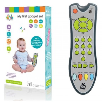 Baby Toys Music Mobile Phone TV Remote Control Early Educational Toys 3 languages Electric Numbers Remote Learning Machine Gifts