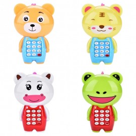 Childrens cute Animal mobile musical Simulation Cell Phone Hanging Bed Bell Baby kids toy phone playmobil toys for children