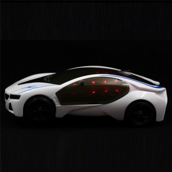 3D Supercar Style- Electric Toy With Wheel Lightsamp;Music -Kids Boys Girls Gift