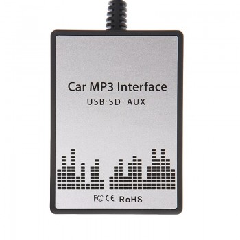 USB SD AUX Car MP3 Music Player Adapter CD Change for Suzuki for Fiat for Opel