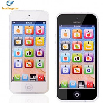 LeadingStar Kids Learning Toy Play Cell Phone Children Simulation Phone Educational Toy with USB Recharable Random zk25