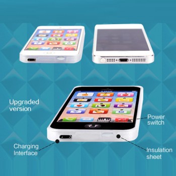 LeadingStar Kids Learning Toy Play Cell Phone Children Simulation Phone Educational Toy with USB Recharable Random zk25