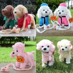 New Baby Educational Toys Cute Electronic Plush Toy Dog Robot Dog Music Walk Pets Toy For Children Christmas Gifts