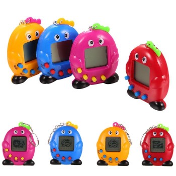 Child Electronic Tamagotchi Virtual Tiny Pet Classic Interactive Toys Game Machine tetris Child Adult 2cm/0.78inch Keychain