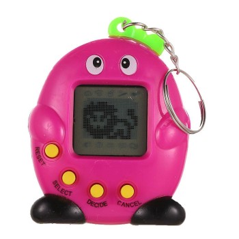 Child Electronic Tamagotchi Virtual Tiny Pet Classic Interactive Toys Game Machine tetris Child Adult 2cm/0.78inch Keychain