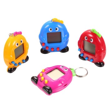 Child Electronic Tamagotchi Virtual Tiny Pet Classic Interactive Toys Game Machine tetris Child Adult 2cm/0.78inch Keychain