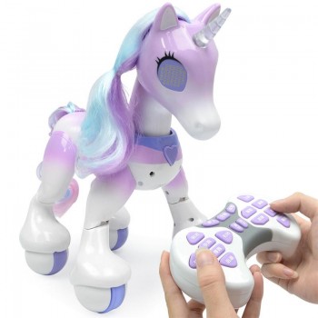 Remote Control Car For Unicorn Electric unicornio Childrens New Robot Touch Induction Electronic Pet Educational licorne Toy