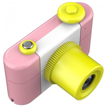 Cartoon Digital Small SLR Camera Toy Gift For Children Toy Cameras With Stickers Entertainment Camera Toys Birthday Xmas Gifts