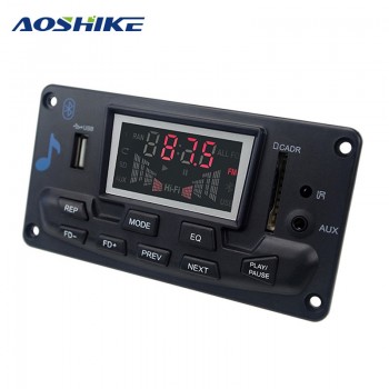 AOSHIKE Bluetooth Lossless APE Decoder EQ Adjustment FM Spectrum Display Bluetooth Audio FM Multi-function MP3 Board With APP