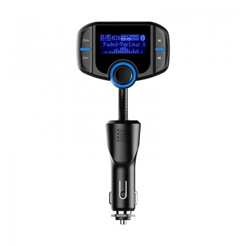 CDEN Bluetooth player MP3 FM transmitter TF Card music player Dual USB mobile phone Quick Charge 3.0 Charger Bluetooth Car Kit