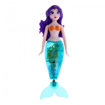 Action Figure Robot Small Mermaid Fish Tail Swimming Dolls Creative Water Mermaid Toys Electronic Mermaid Kids Fish Tail Toys