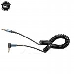 3.5mm Jack Aux Cable Audio Extension Cable Stereo Audio Cables Cord Spring Protector for Car Headphone Speaker
