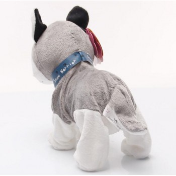 Dropshipping 30cm Sound Control Interactive Dog Electronic Walking Puppy Dog with Voice control Smart Pet can Walk and Bark