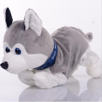 Dropshipping 30cm Sound Control Interactive Dog Electronic Walking Puppy Dog with Voice control Smart Pet can Walk and Bark