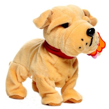 Dropshipping 30cm Sound Control Interactive Dog Electronic Walking Puppy Dog with Voice control Smart Pet can Walk and Bark