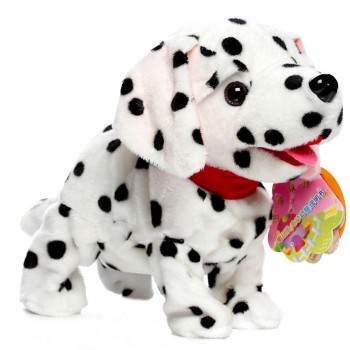 Dropshipping 30cm Sound Control Interactive Dog Electronic Walking Puppy Dog with Voice control Smart Pet can Walk and Bark