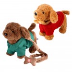 Funny Electronic Plush Toys Musical Singing Walking Electric Toy Dog Pet For Kids Child Baby Gift Interactive Electronic Pets