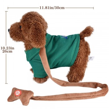 Funny Electronic Plush Toys Musical Singing Walking Electric Toy Dog Pet For Kids Child Baby Gift Interactive Electronic Pets