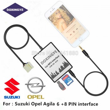 DOXINGYE,USB SD AUX Car MP3 Player Music CD Radio Digital CD Changer Adapte For Suzuki Grand Vitara Liana Swift Splash