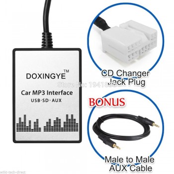 DOXINGYE,USB SD AUX Car MP3 Player Music CD Radio Digital CD Changer Adapte For Suzuki Grand Vitara Liana Swift Splash