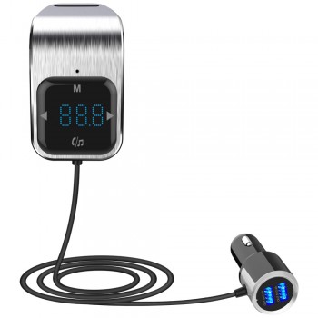 CDEN Touch button screen car mp3 player hands-free calling Bluetooth receiver car FM transmitter music player USB car charger