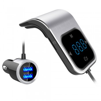 CDEN Touch button screen car mp3 player hands-free calling Bluetooth receiver car FM transmitter music player USB car charger