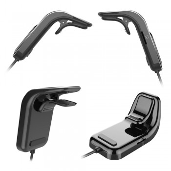CDEN Touch button screen car mp3 player hands-free calling Bluetooth receiver car FM transmitter music player USB car charger