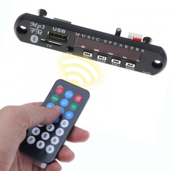 Bluetooth Car MP3 Player FM  Receiver Mp3 Decoder Board DIY Speaker Module Support 3.5 mm AUX TF Card USB FM Radio Audio Adapter