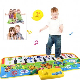 New Play Keyboard Musical Music Singing Gym Carpet Mat Best Kids Baby Gift  Kid Children Child Creativity Imagination Education