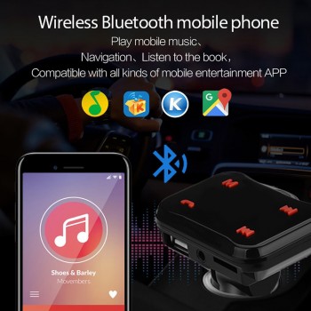 Multifunction Car Bluetooth MP3 Kit Hands-free FM transmitter Cigarette Lighter USB Charger C26 Usb To Mp3 Adapter FM Modulator