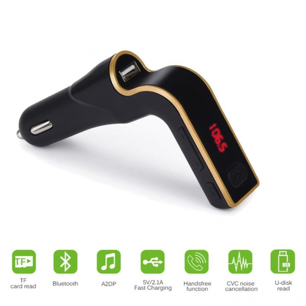 New Car MP3 Players Bluetooth 1PC High Quality Universal Car Bluetooth FM Transmitter MP3 Radio Player USB Charger amp; AUX Set 30