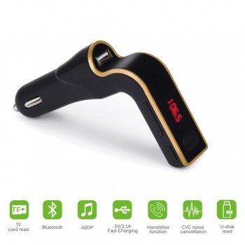 New Car MP3 Players Bluetooth 1PC High Quality Universal Car Bluetooth FM Transmitter MP3 Radio Player USB Charger amp; AUX Set 30