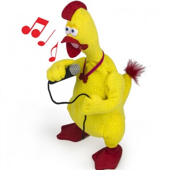 Cute Chicken Doll Baby Toys For Children Soft Electric Funny Plush Version Of Singing Crying Screaming Chicken Toy Doll For kids