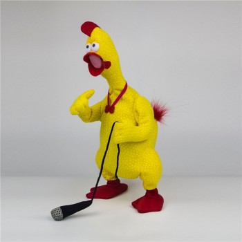 Cute Chicken Doll Baby Toys For Children Soft Electric Funny Plush Version Of Singing Crying Screaming Chicken Toy Doll For kids