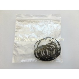 FREE shipping 100pcs DVD CD VCD Transmission belt all size folded length 2.5-5.5cm thickness 1.2mm rubber belt drive strap