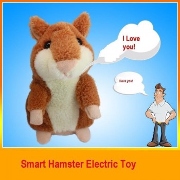 Electronic Talking Hamster Plush Toys Best Early Educational Toy Christmas Gift Speaking Sound Stuffed Electric Pets