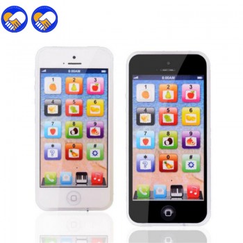 Kid Cellphone with LED Y-phone English Learning Mobile Phone Baby Early Educational Learning Toys Electronion toys for children